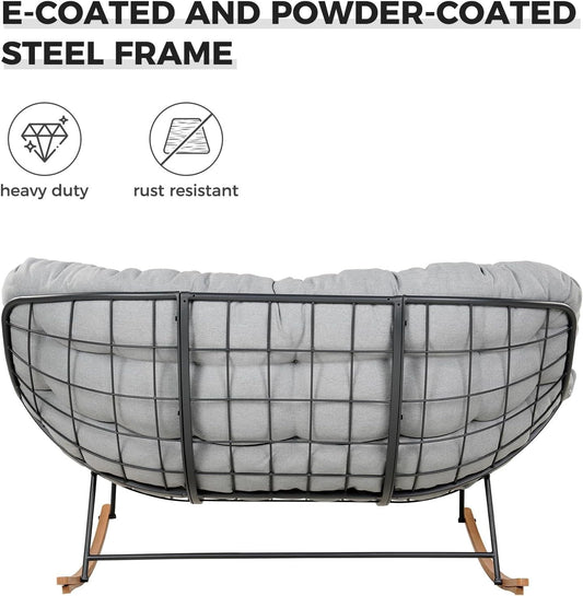 Outdoor Double Rocking Chair